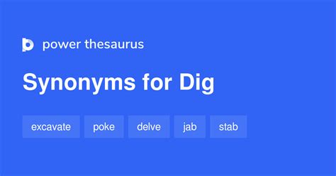 WordReference English Thesaurus &169; 2023. . Dig it synonym